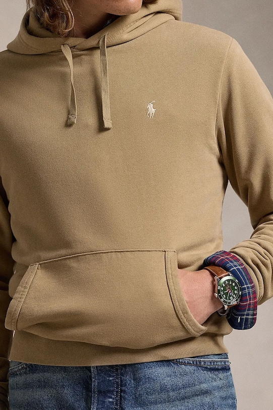 Polo Ralph Lauren bluza bawełniana beżowy 710916690