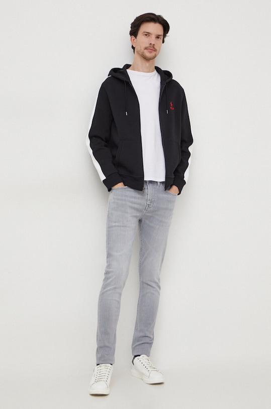 Mikina Polo Ralph Lauren 710926504 čierna SS24