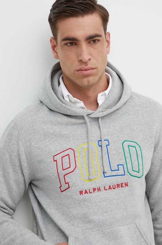 Polo Ralph Lauren felpa grigio 710926600