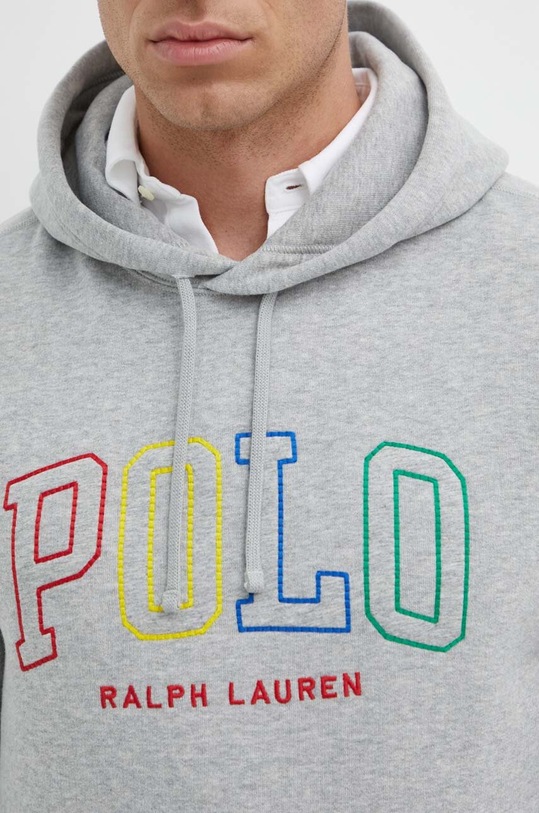 Polo Ralph Lauren felpa 710926600 grigio
