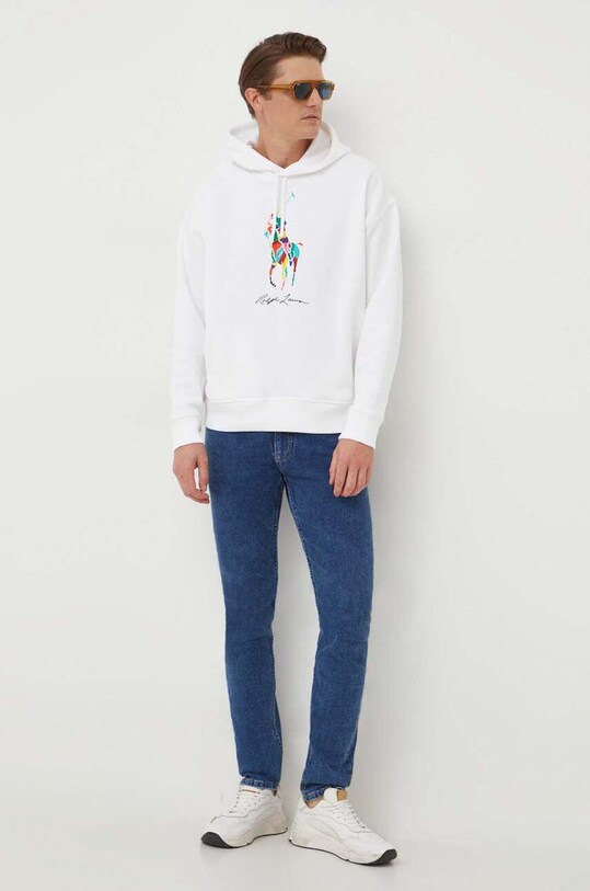 Polo Ralph Lauren bluza 710926613 biały SS24
