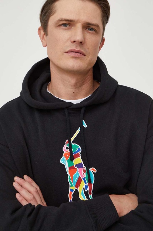 Polo Ralph Lauren felpa nero 710926613