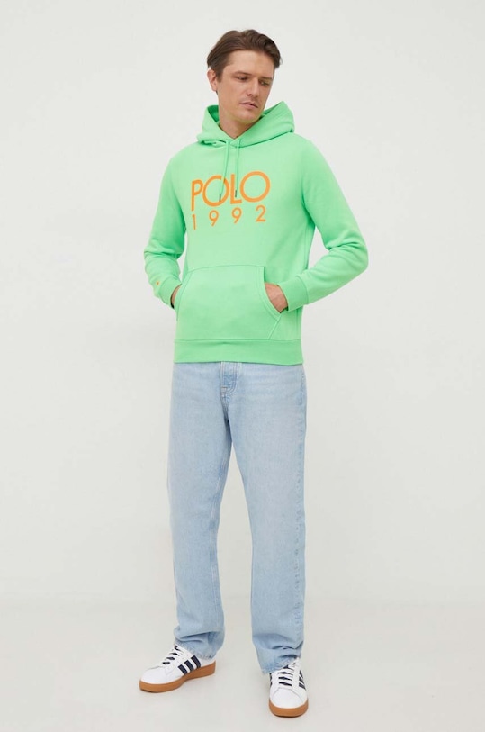 Polo Ralph Lauren bluză 710926979 verde SS24