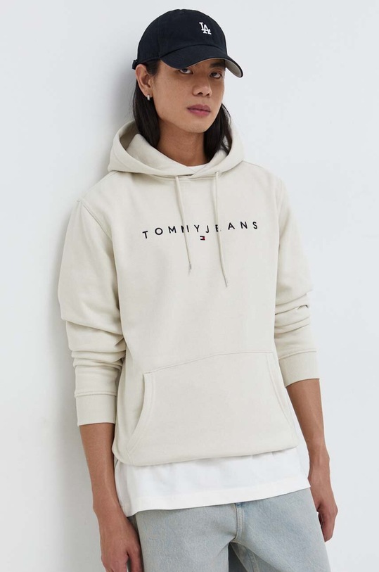 Tommy Jeans bluza pozostałe beżowy DM0DM17985