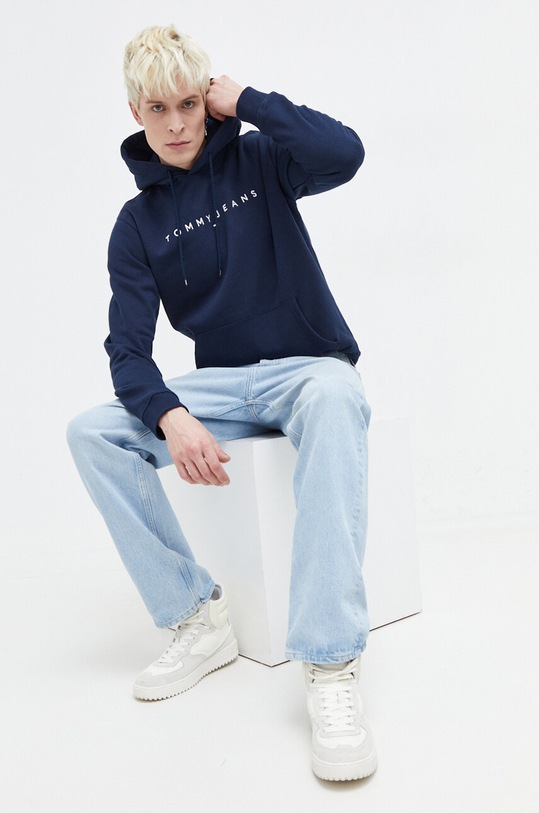 Tommy Jeans bluza DM0DM17985 granatowy SS24