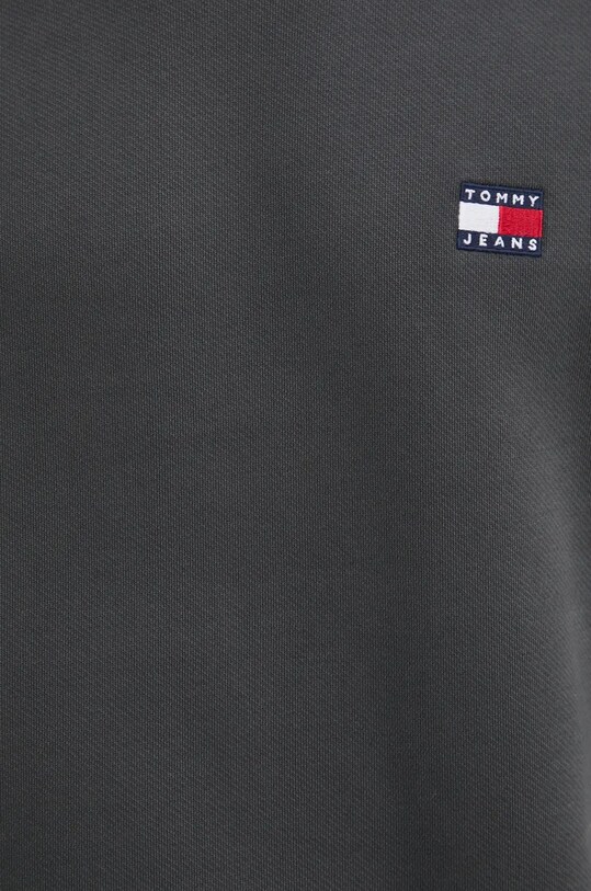 Бавовняна кофта Tommy Jeans DM0DM17986 сірий