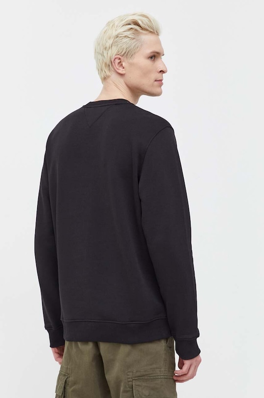 Odzież Tommy Jeans bluza bawełniana DM0DM17986 czarny