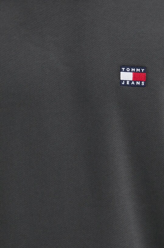 Tommy Jeans felpa in cotone DM0DM17988 grigio