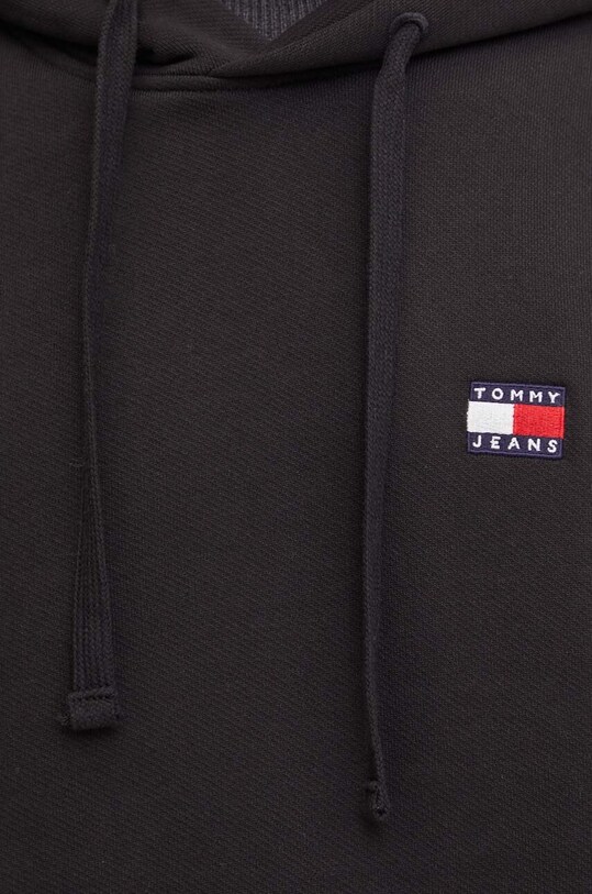Хлопковая кофта Tommy Jeans DM0DM17988 чёрный