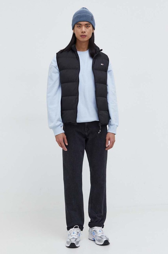 Tommy Jeans bluza bawełniana DM0DM17989 niebieski SS24