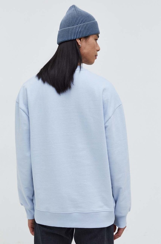 Odzież Tommy Jeans bluza bawełniana DM0DM17989 niebieski