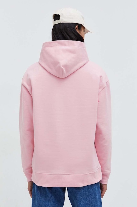 Odzież Tommy Jeans bluza bawełniana DM0DM17990 różowy