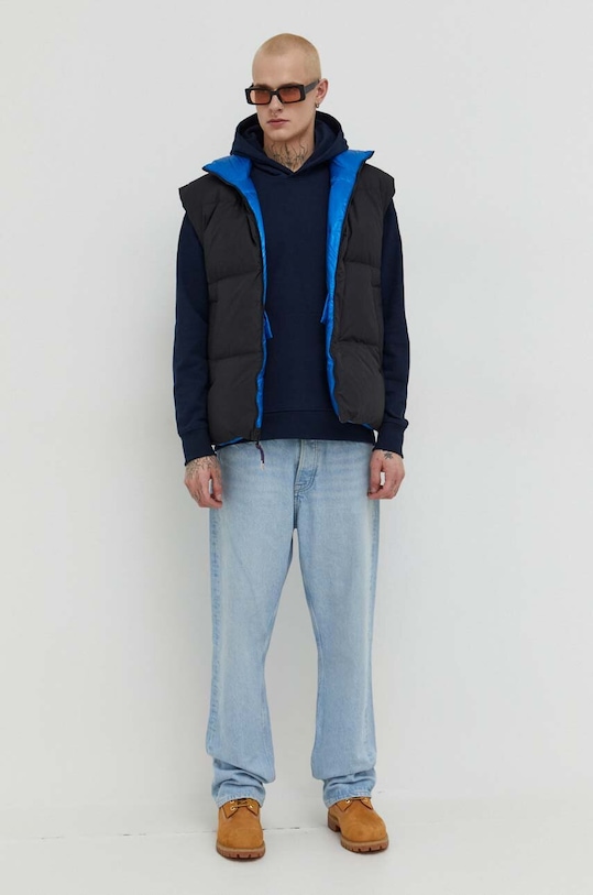 Tommy Jeans bluza bawełniana DM0DM17990 granatowy SS24