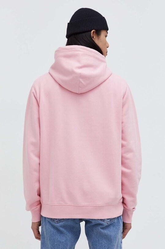 Odzież Tommy Jeans bluza bawełniana DM0DM18401 różowy