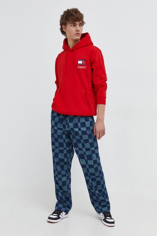Tommy Jeans bluză DM0DM18418 rosu SS24