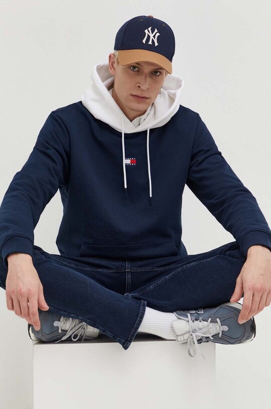 Кофта Tommy Jeans DM0DM18420 тёмно-синий SS24