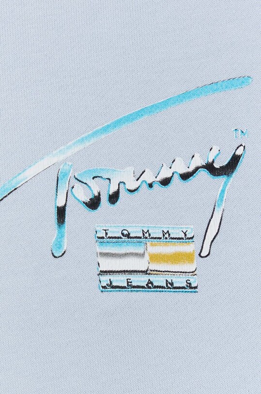 Хлопковая кофта Tommy Jeans DM0DM18457 голубой