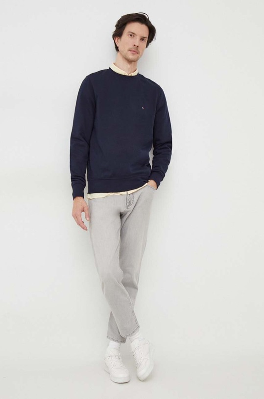 Tommy Hilfiger bluza pozostałe granatowy MW0MW32735