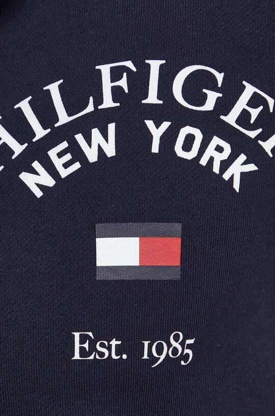 Tommy Hilfiger bluza bawełniana MW0MW33644 granatowy