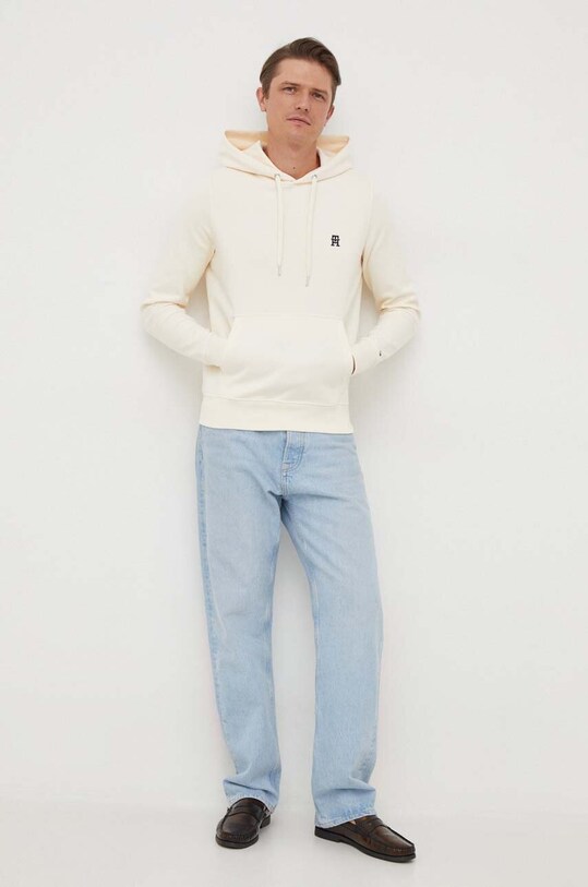 Tommy Hilfiger bluză MW0MW33646 bej SS24