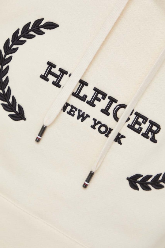 Bavlnená mikina Tommy Hilfiger MW0MW33648 béžová