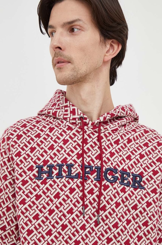 Dukserica Tommy Hilfiger bordo MW0MW34186