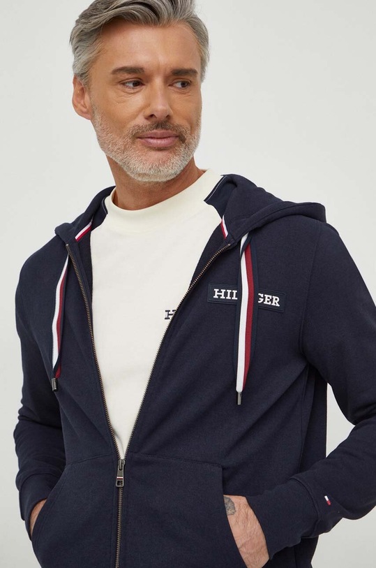 Tommy Hilfiger bluză bleumarin MW0MW33658