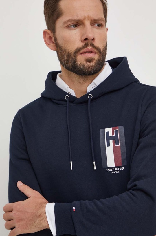Tommy Hilfiger bluza granatowy MW0MW33665