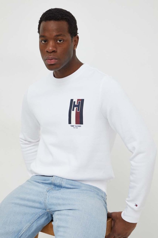Tommy Hilfiger bluza pozostałe biały MW0MW33666