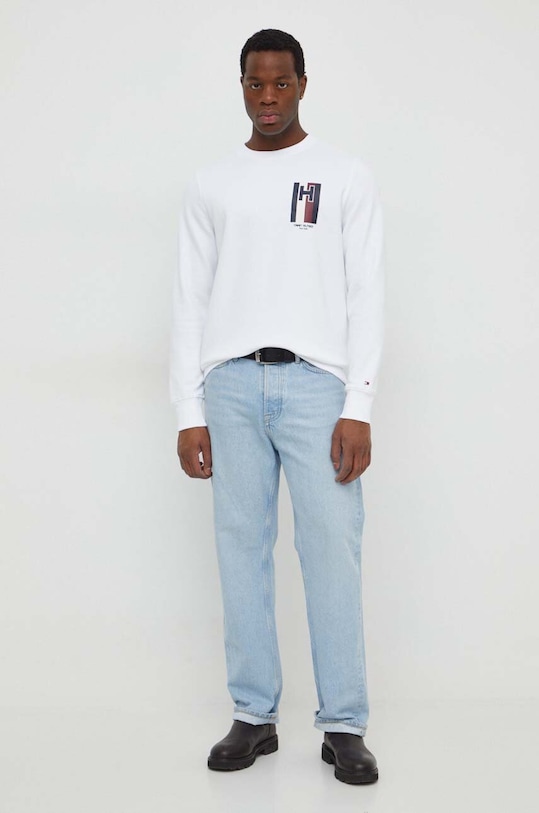 Tommy Hilfiger bluza MW0MW33666 biały SS24
