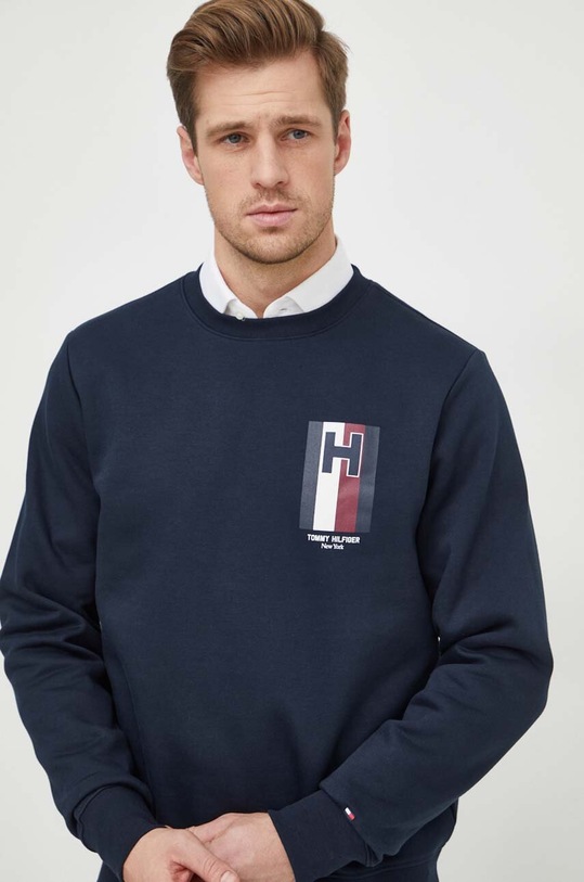 Tommy Hilfiger bluza granatowy MW0MW33666