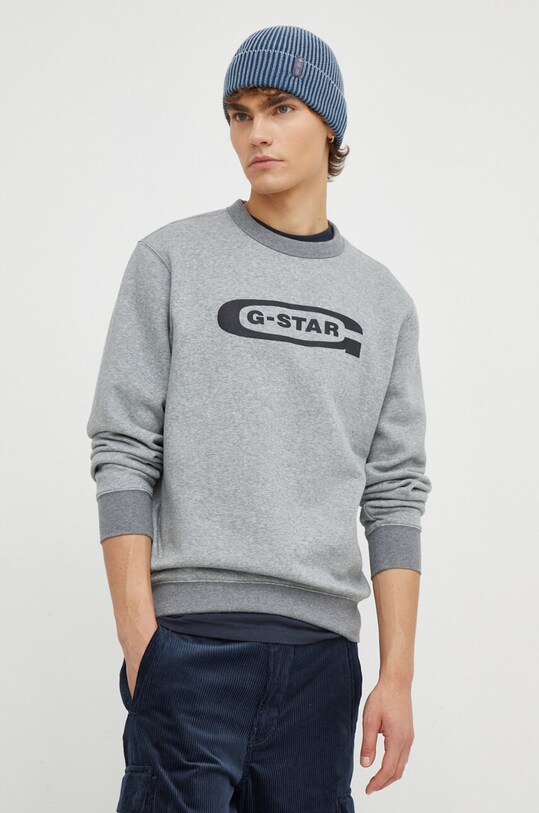 Dukserica G-Star Raw D23894.C235 siva SS24