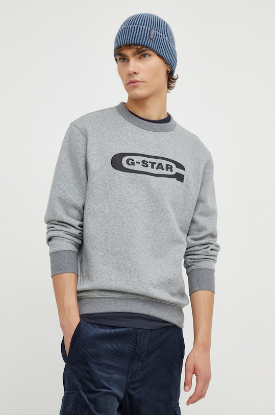 G-Star bluză D23894.C235 gri SS24