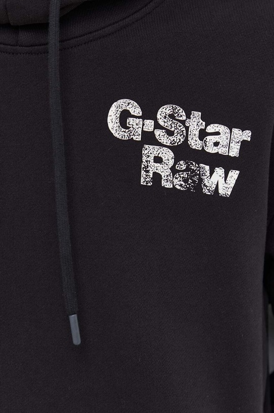 G-Star hanorac de bumbac D23896.B782 negru