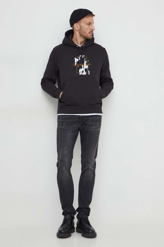 Calvin Klein bluză K10K112258 negru SS24