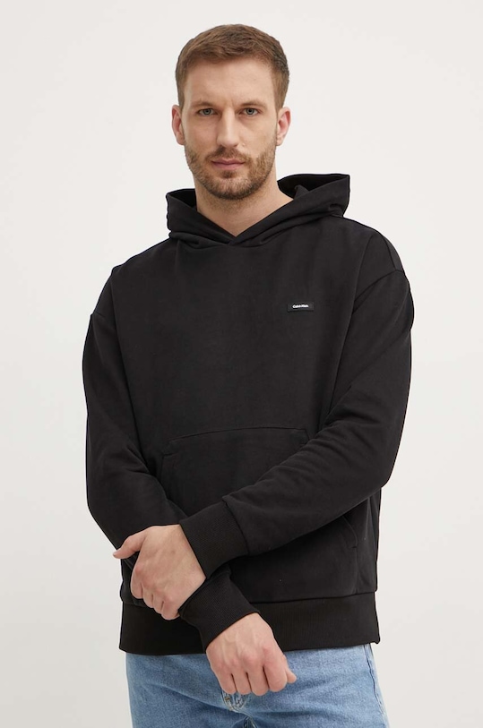 Calvin Klein bluza bawełniana K10K112748 czarny NC24