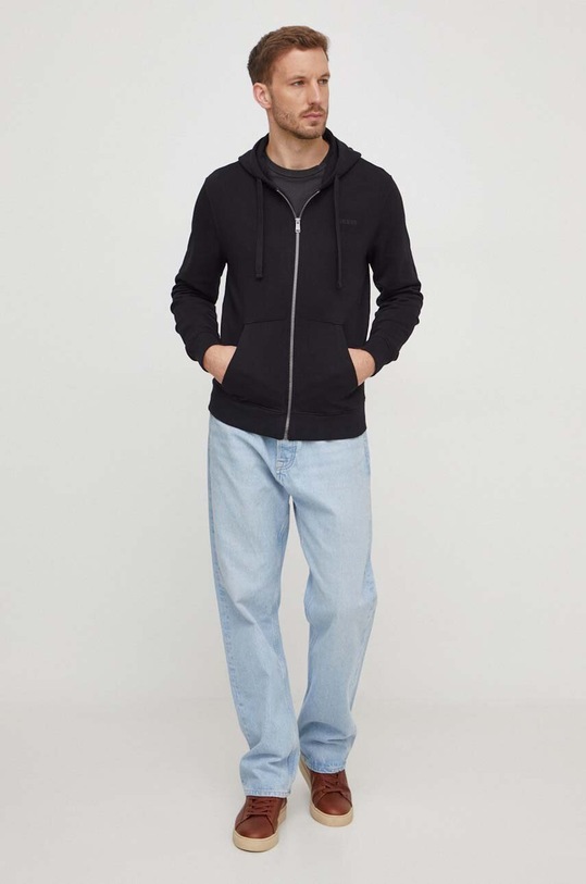 Guess bluza BROOKS M4RQ48.KBK32 czarny SS24