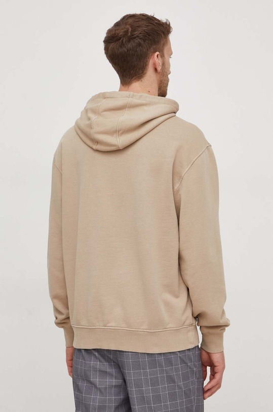 Βαμβακερή μπλούζα Guess M4RQ33.K9YI1 μπεζ AW24