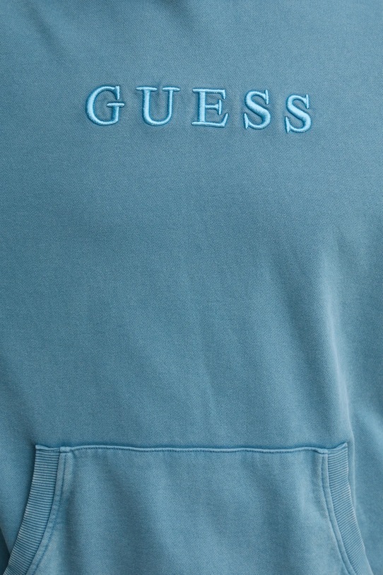 Хлопковая кофта Guess FINCH M4RQ33.K9YI1 голубой