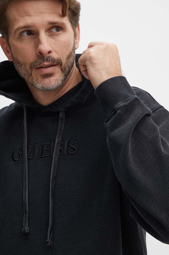Pamučna dukserica Guess crna M4RQ33.K9YI1