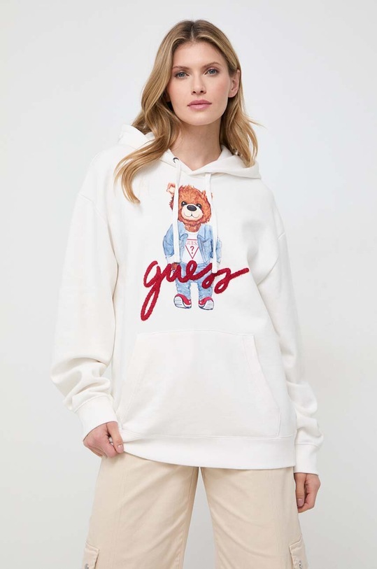 Odzież Guess bluza M4RQ25.KBJ31 beżowy