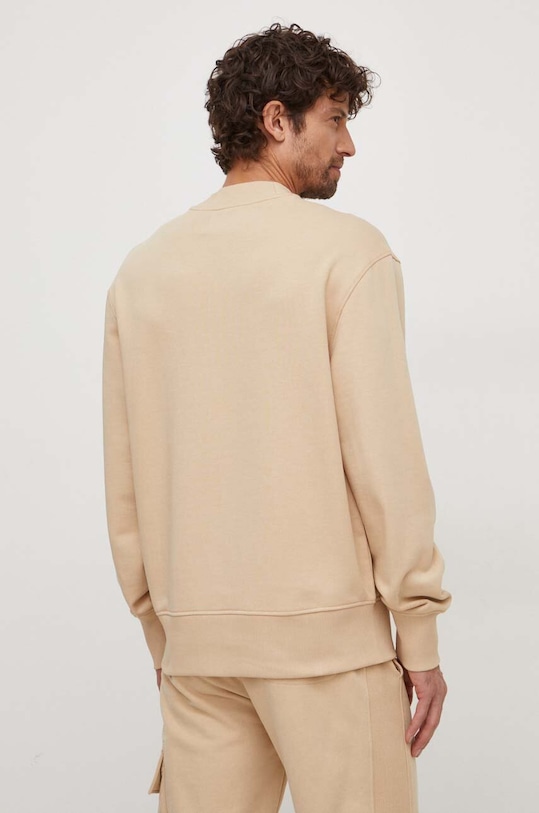 Odzież Calvin Klein Jeans bluza bawełniana J30J324621 beżowy