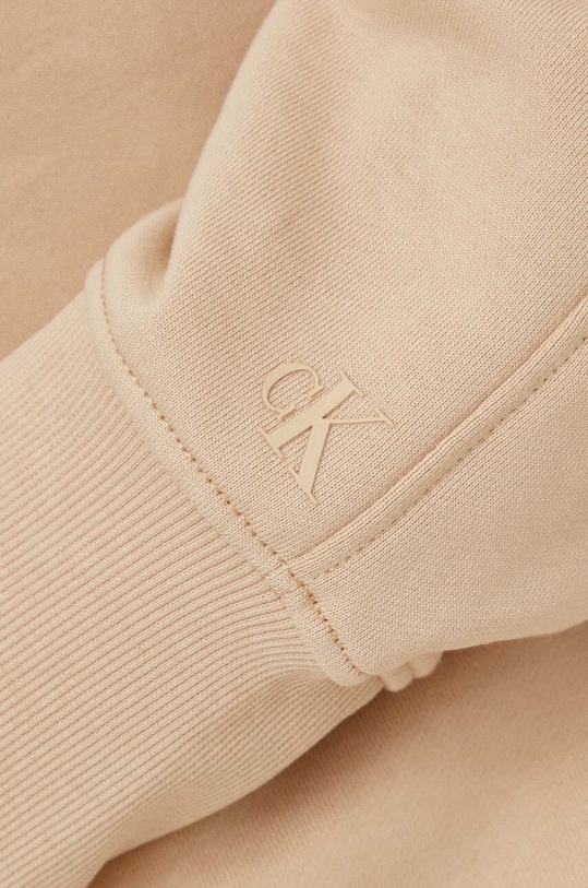 Calvin Klein Jeans bluza bawełniana J30J324621 beżowy