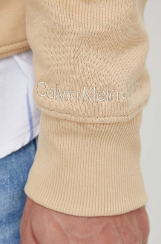 Calvin Klein Jeans bluza bawełniana J30J324630 beżowy