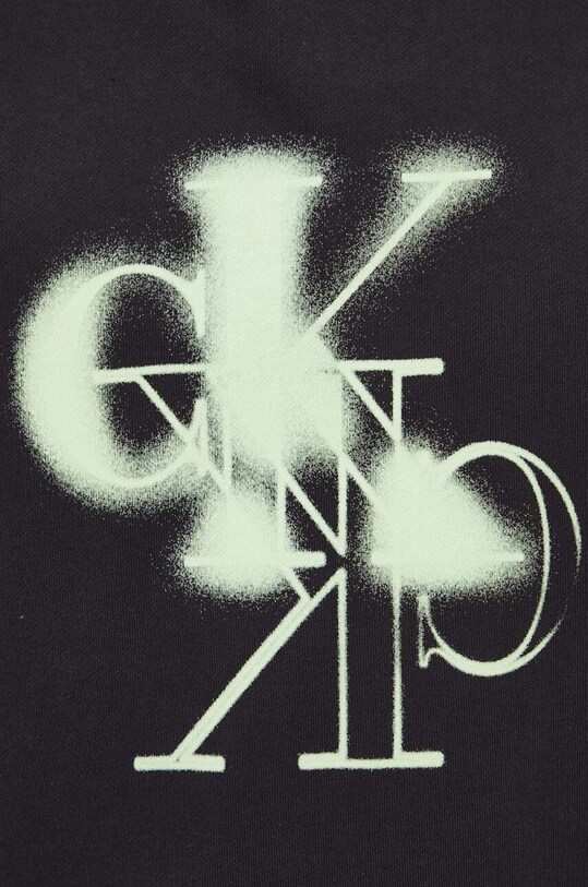 Calvin Klein Jeans hanorac de bumbac J30J324630 negru