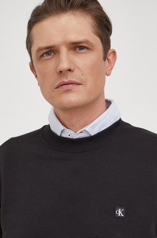 Mikina Calvin Klein Jeans čierna J30J325270