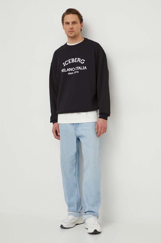Iceberg bluza E05D.6317 czarny AW24