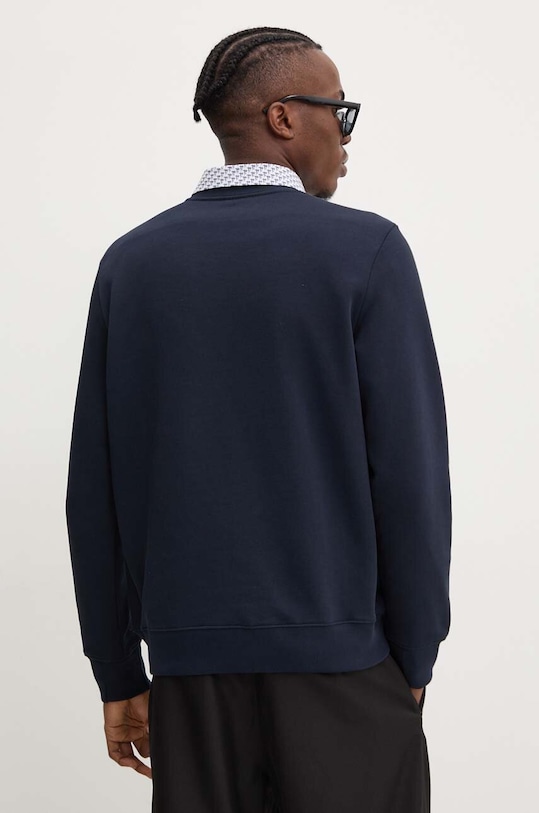 Ρούχα Βαμβακερή μπλούζα PS Paul Smith M2R.027R.KZEBRA σκούρο μπλε