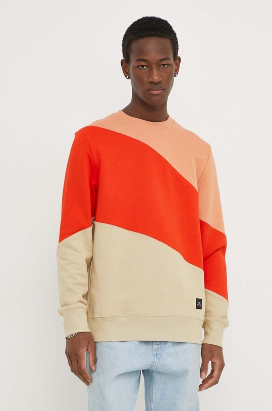 Bavlnená mikina PS Paul Smith bavlna oranžová M2R.781Y.M21116