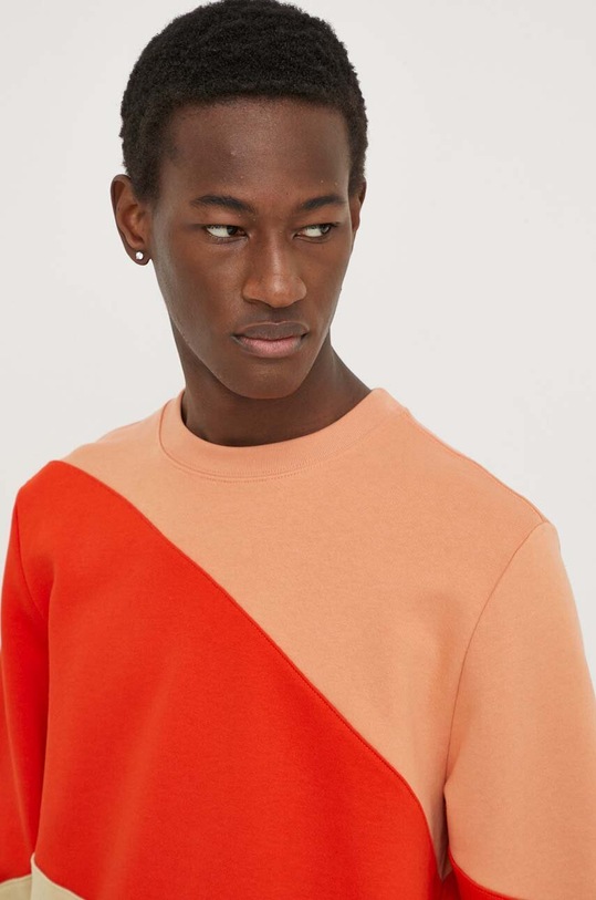 Bavlnená mikina PS Paul Smith oranžová M2R.781Y.M21116